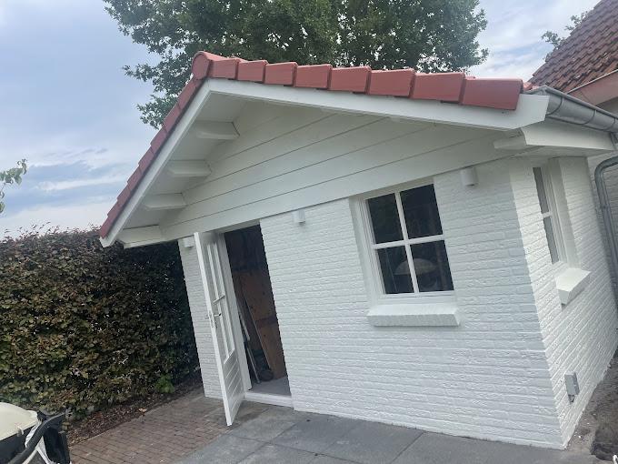 Buitenschilderwerk door Schildersbedrijf040 — kozijnen en gevels in Eindhoven
